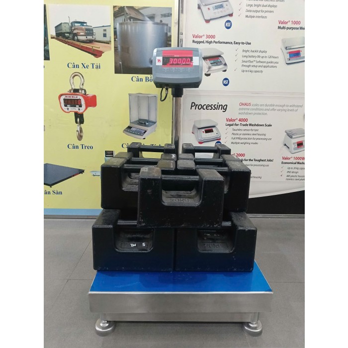 Cân bàn điện tử Ohaus T24PE 300kg D24PE300FX